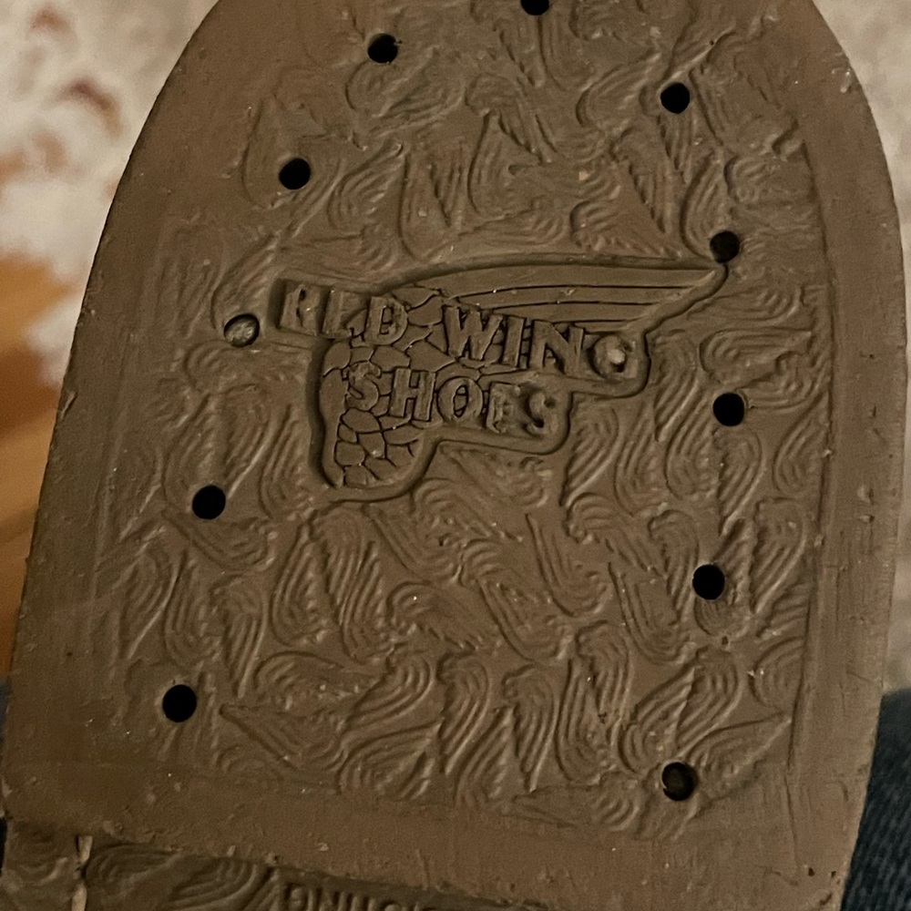 Red Wing Shoes Dark Brown Western Boots - Picture 7 of 7